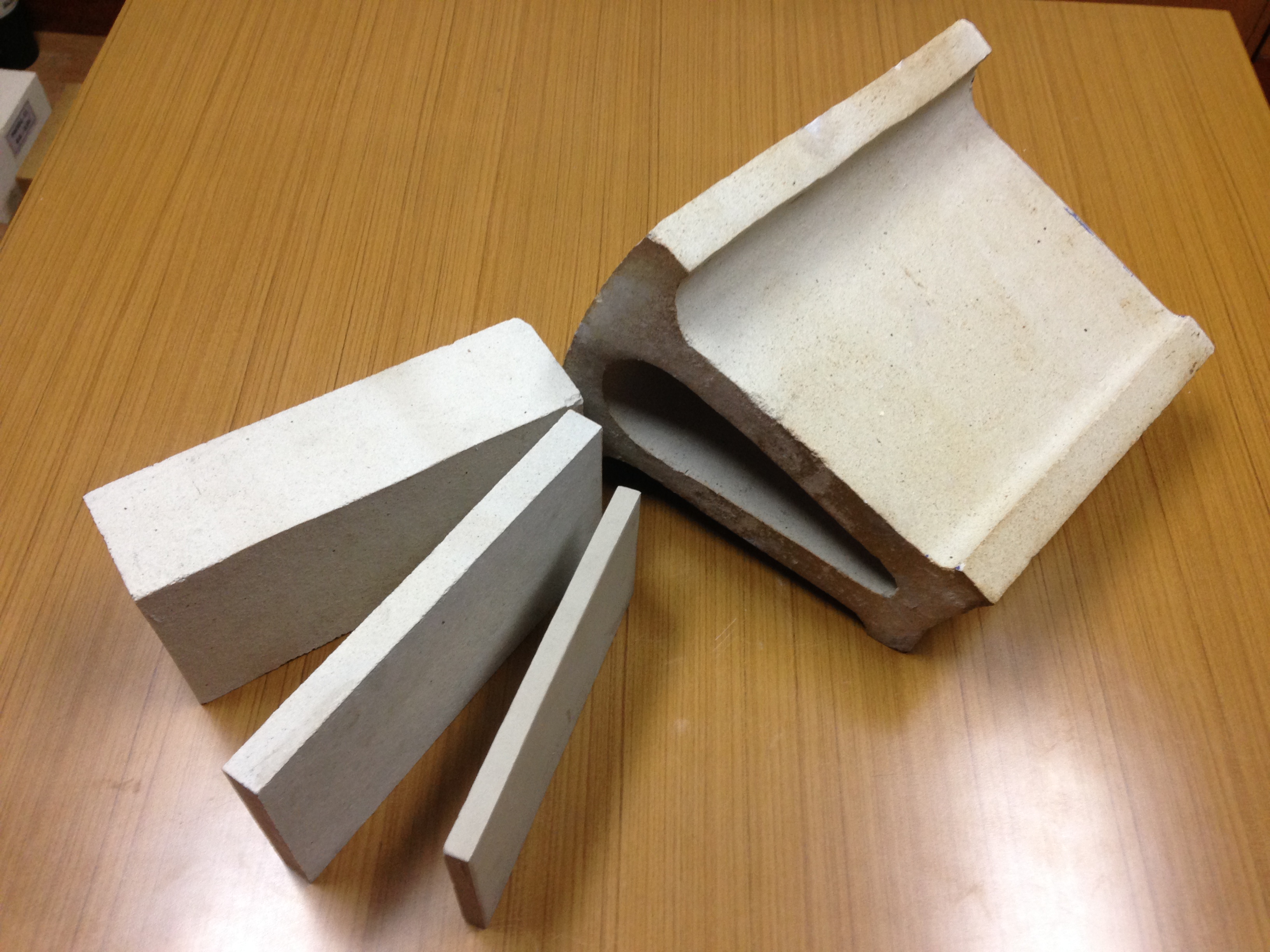 Pre-cast and Pre-fired Blocks for Industrial Furnaces